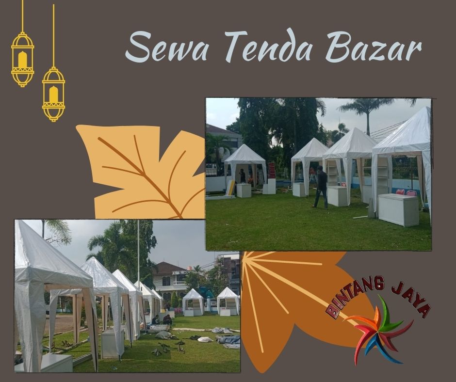 Rental Tenda Bazar Ramadhan, Pameran, Stand Penjualan