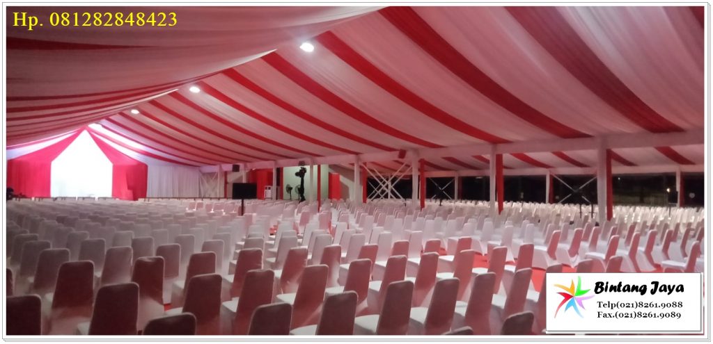 Sewa Tenda Roder Dekorasi Merah Putih Event Kemerdekaan
