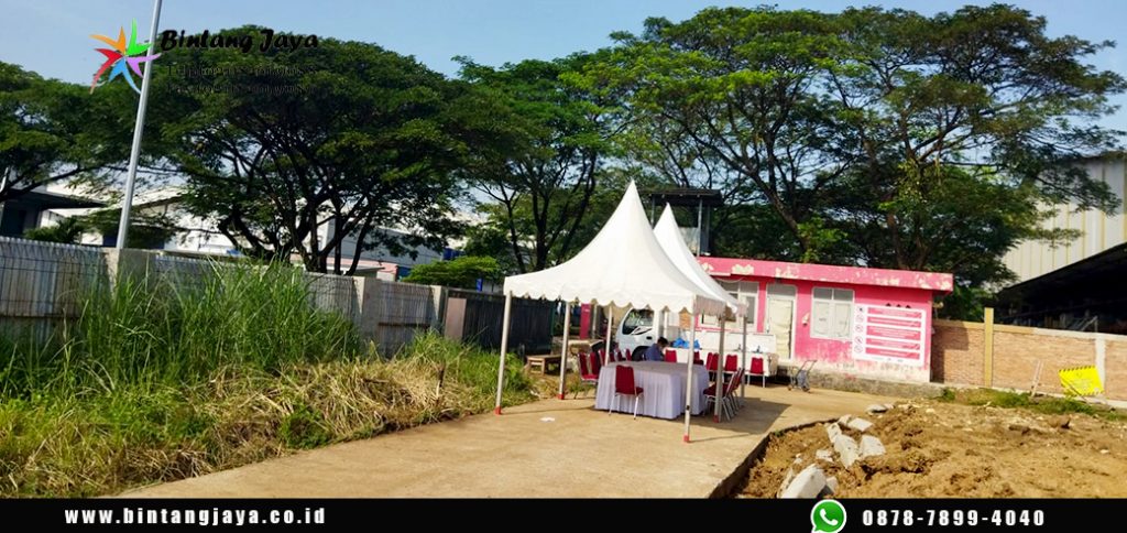 Pusat sewa tenda kerucut original di Jakarta promo periode bulan Agustus