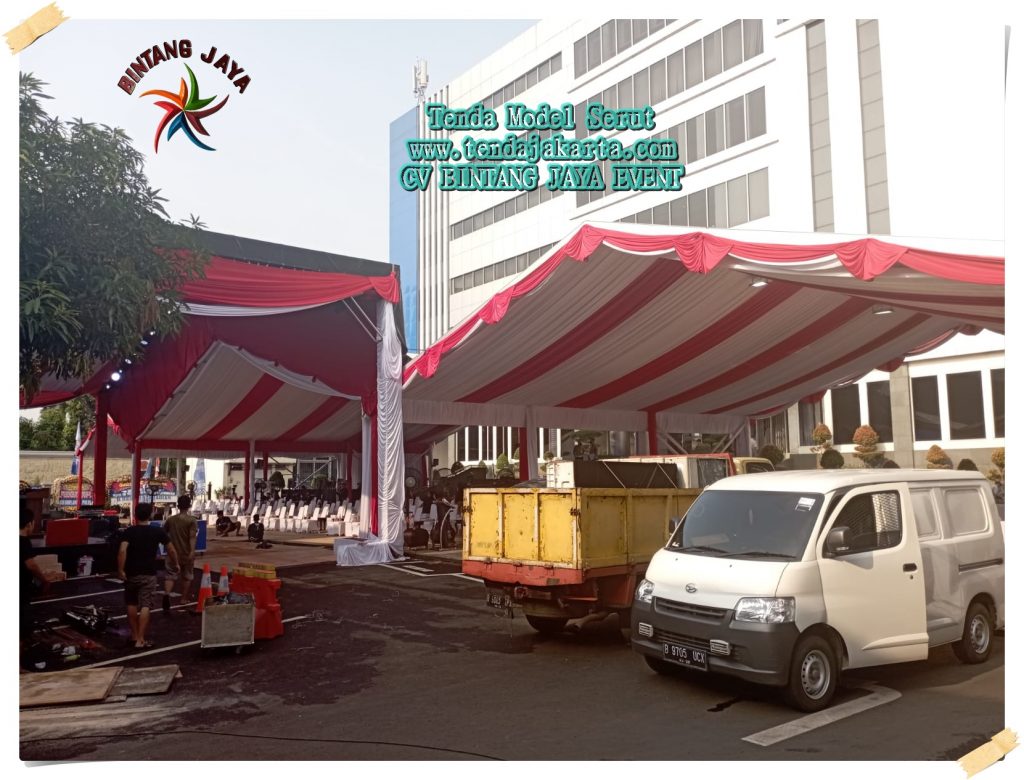 Sewa Tenda Model Serut Murah Di Cimanggis Depok