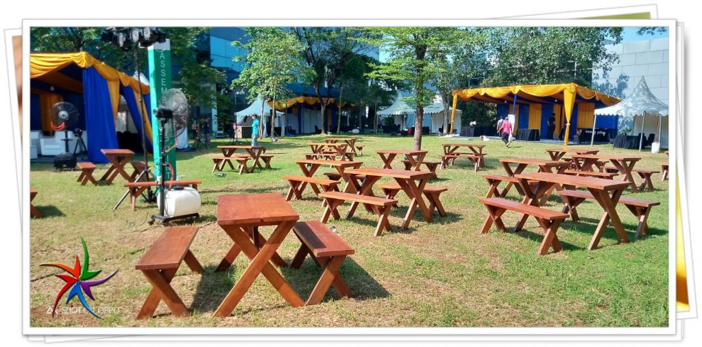 Rental  Tenda Meja dan Kursi Taman Pulo Gebang 
