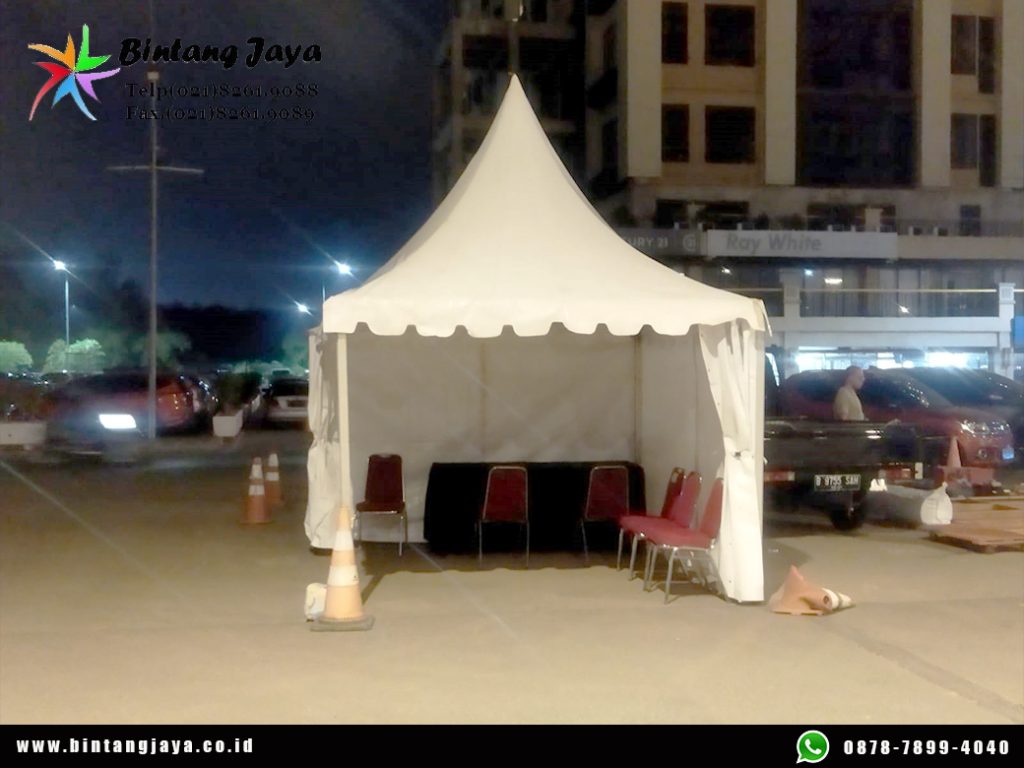 Sewa Tenda Kerucut Bazar Original Cempaka Putih Jakarta Pusat