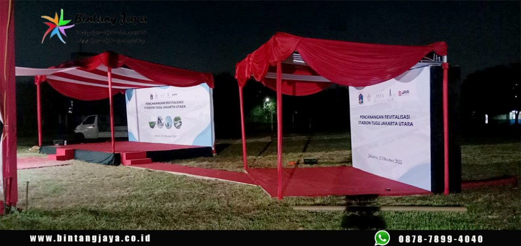 Jasa Sewa Tenda Dekorasi Serut event tahun baru Pondok Gede Bekasi