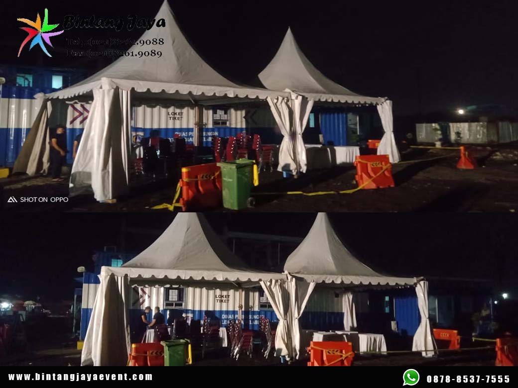 Sewa Tenda Sarnafil Premium Quality Sangat Populer & Praktis