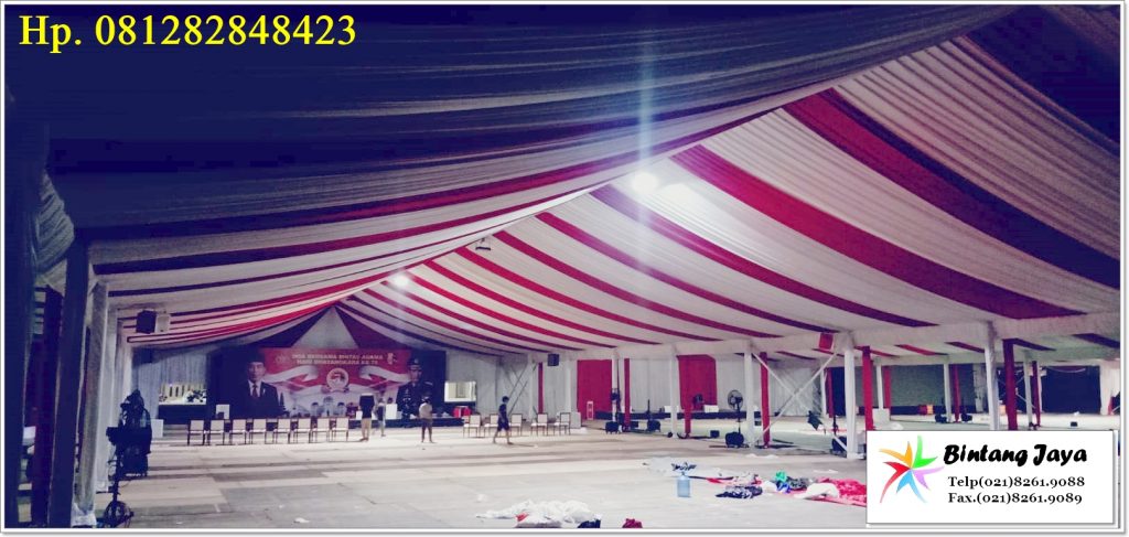 Sewa Tenda Roder Dekorasi Merah Putih Event Kemerdekaan