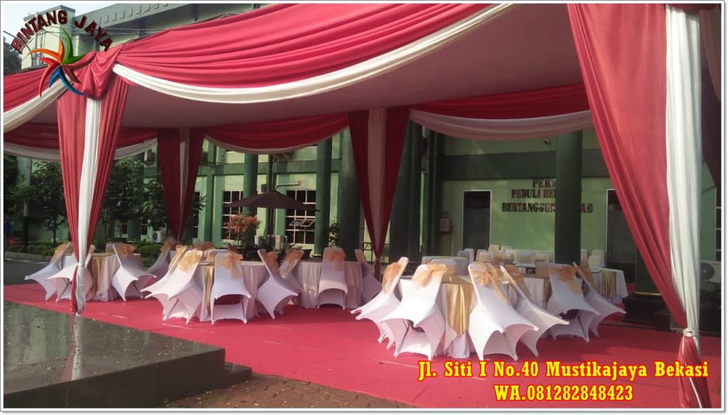 Sewa Tenda Dekorasi Merah Putih Di Jakarta Pusat