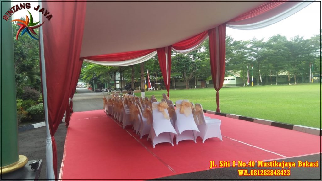 Sewa Tenda Dekorasi Merah Putih Di Jakarta Pusat