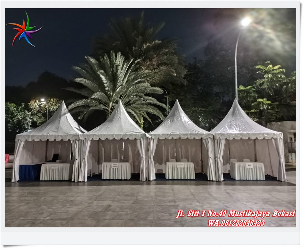 Sewa Tenda Event Murah Pemasangan Rapi Jakarta Pusat