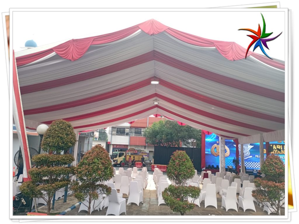 Sewa Tenda Konvensional Dekorasi Plafon Penjaringan Jakarta Utara