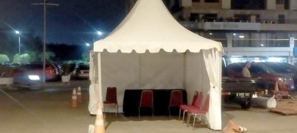 Sewa Tenda Kerucut Bazar Original Cempaka Putih Jakarta Pusat