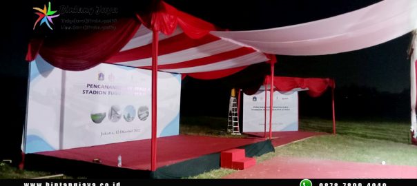 Jasa Sewa Tenda Dekorasi Serut event tahun baru Pondok Gede Bekasi