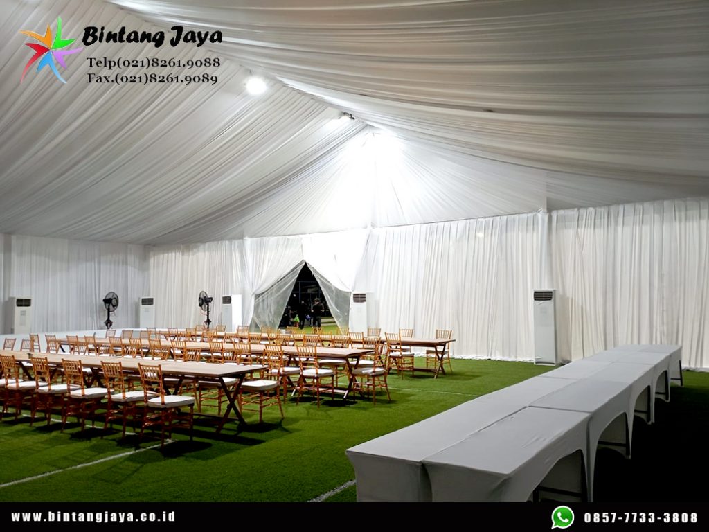 Pusat Sewa Tenda Roder dekor serut di daerah Jakarta Promo Tahun Baru 2023