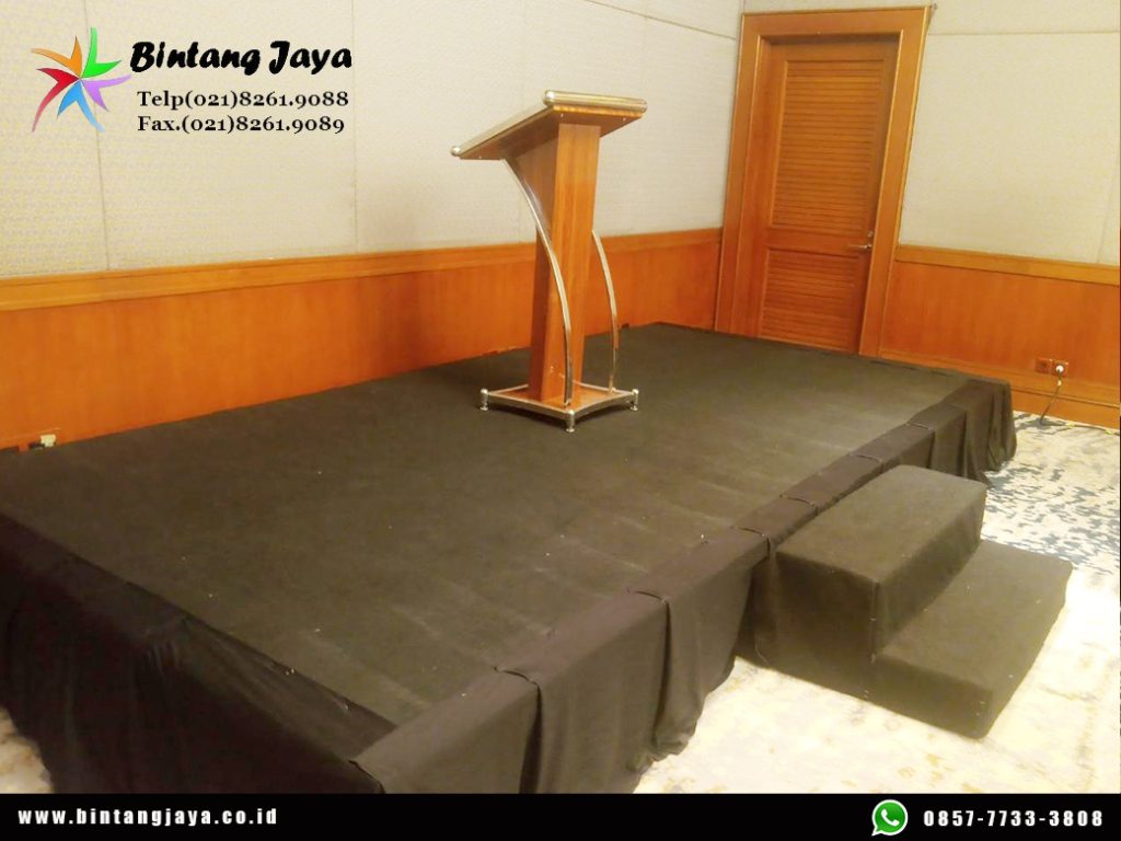 Sewa panggung karpet modul permeter persegi bekasi timur