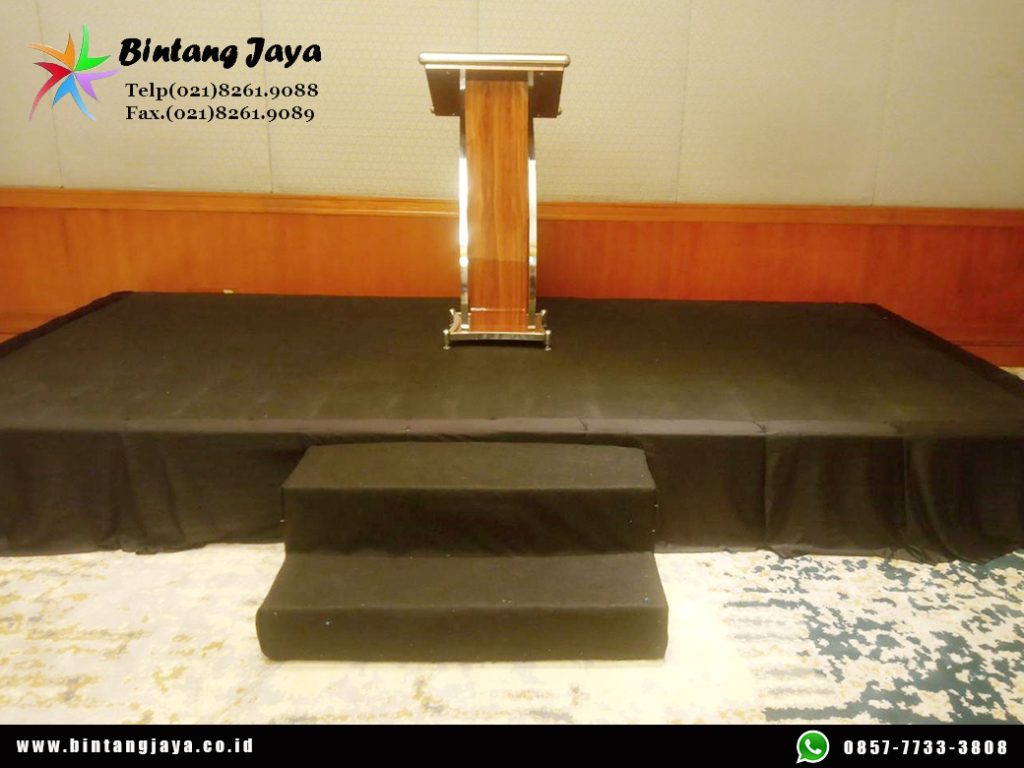 Sewa panggung karpet modul permeter persegi bekasi timur