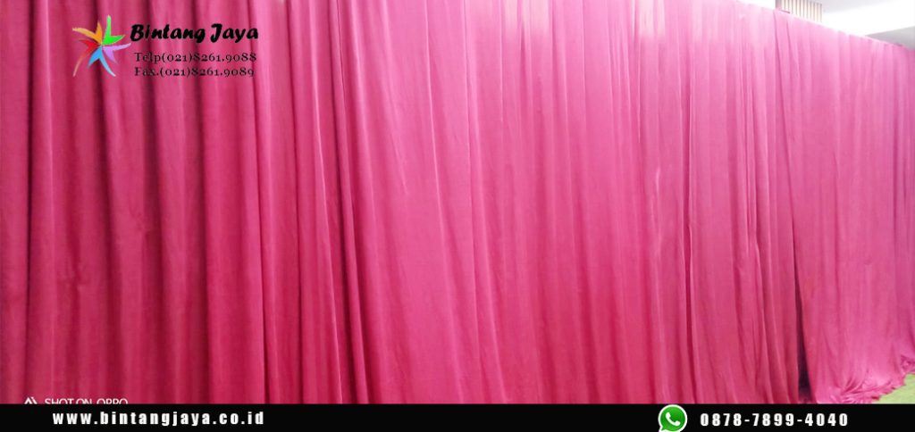 Sewa tirai Backdrop Kedoya Selatan Tambora Jakarta barat