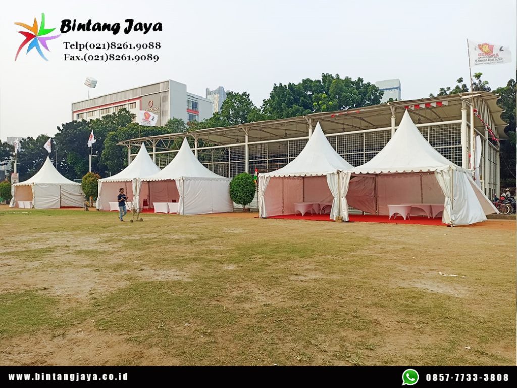 Gudang Sewa Tenda Kerucut Bazar Festival Kota Bekasi