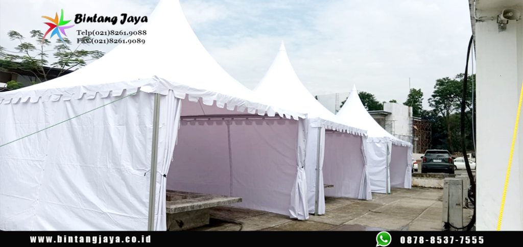 Sewa tenda kerucut Kota Karawang bazar pameran (085777333808)