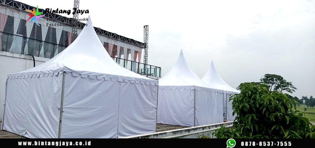 Sewa tenda kerucut Kota Karawang bazar pameran (085777333808)