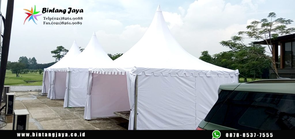Sewa tenda kerucut Kota Karawang bazar pameran (085777333808)