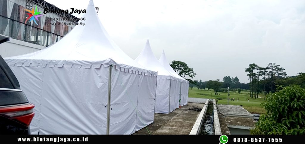 Sewa tenda kerucut Kota Karawang bazar pameran (085777333808)