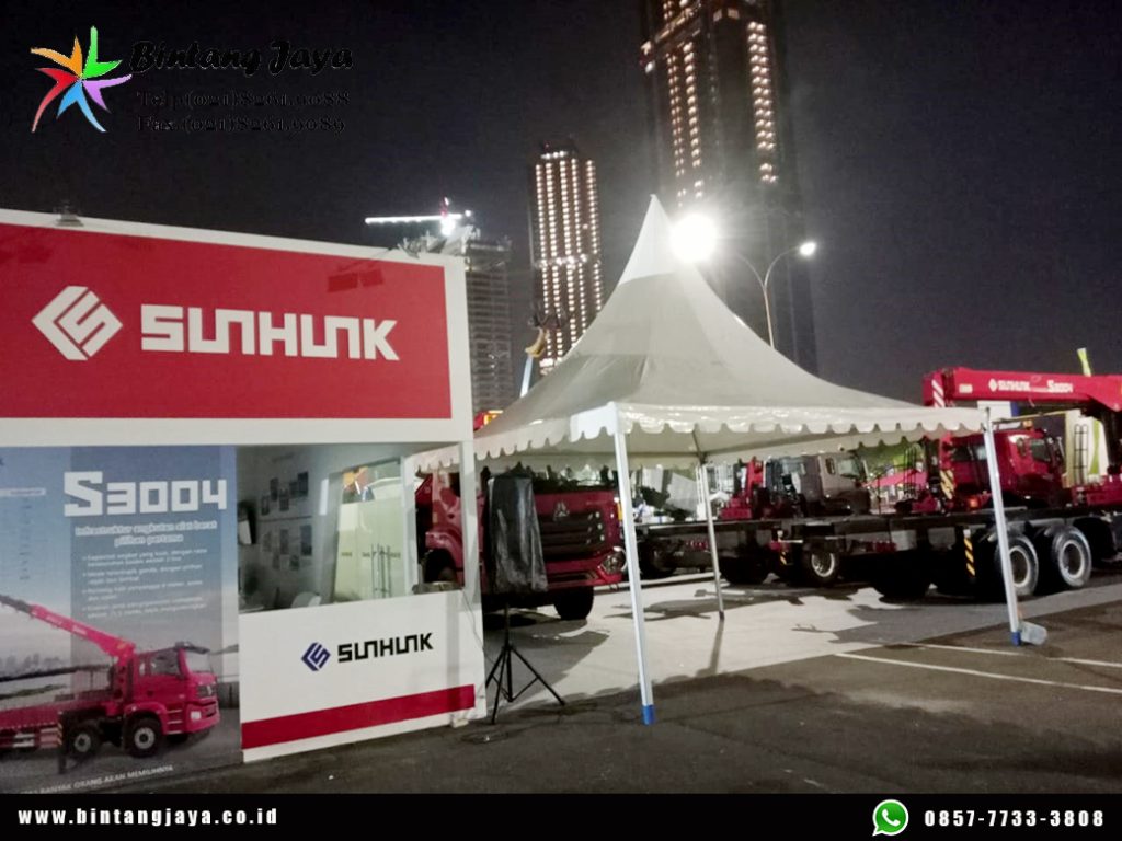 Sewa tenda kerucut atap lancip Kota balaraja (087885377555)
