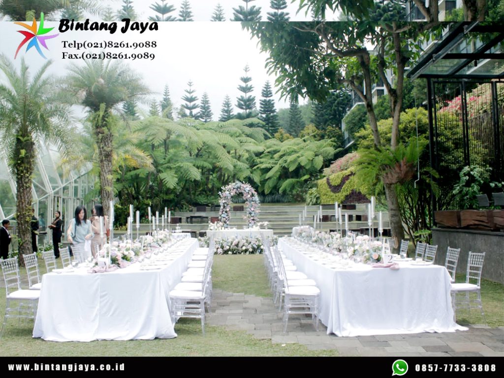 Sewa Meja Kotak Persegi Panjang 120cm x 80cm Jakarta Selatan