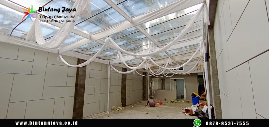 Sewa Tenda Dekor Transparan Event Outdoor Ciledug Tangerang
