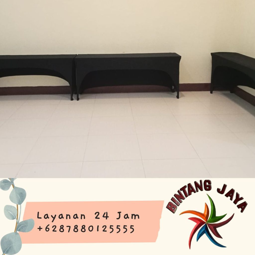 Rental Meja IBM 45x180cm Murah Jakarta