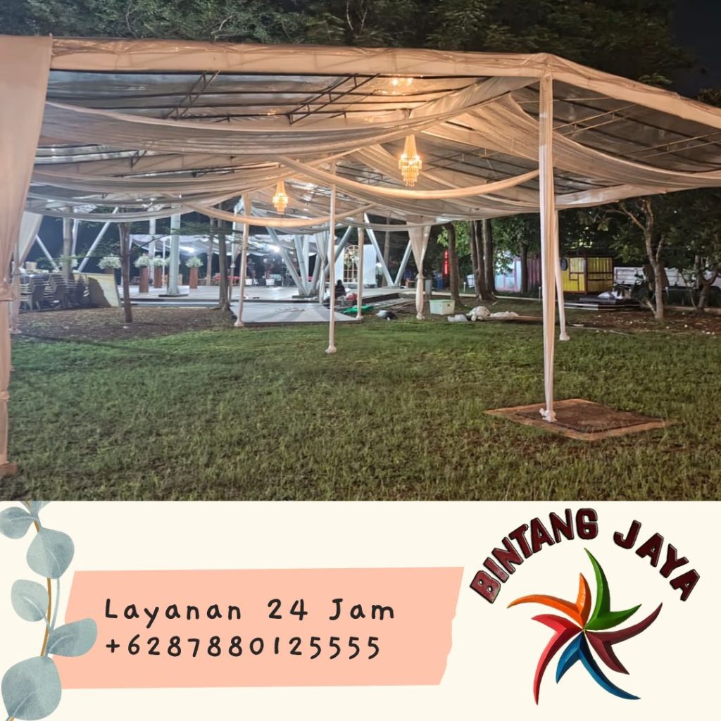 Sewa Tenda Roder 20x25m Area Jakarta Selatan 