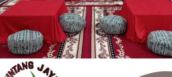 Rental Sofa Lesehan & Meja Kotak 80x80cm Area Jakarta