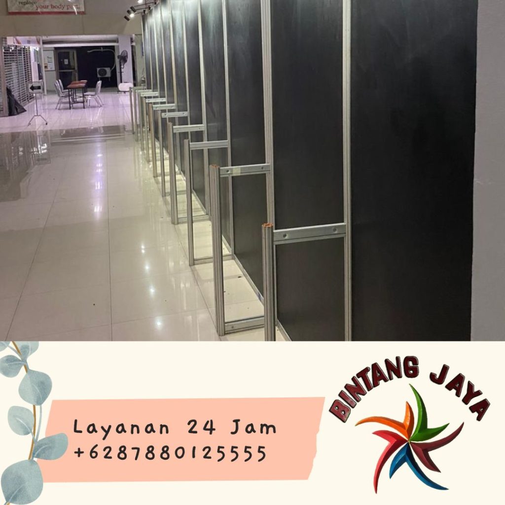 Sewa Partisi R8 Event Pameran Mewah Bekasi