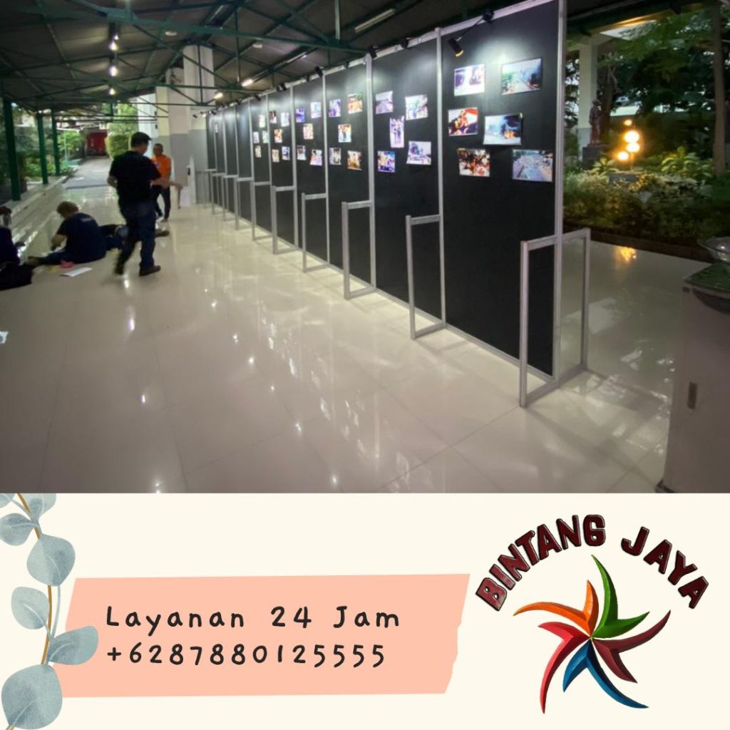 Sewa Partisi R8 Event Pameran Mewah Bekasi