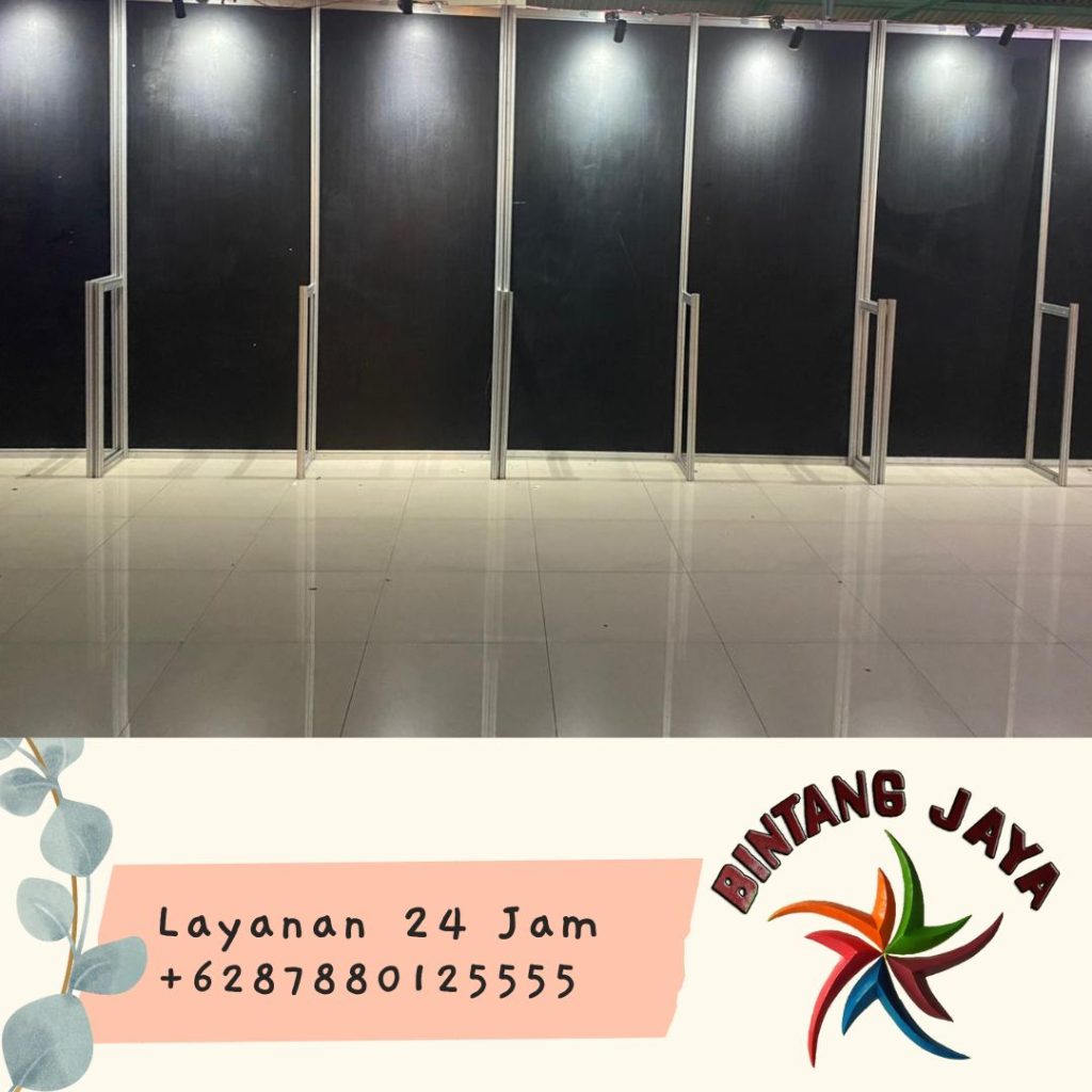 Sewa Partisi R8 Event Pameran Mewah Bekasi