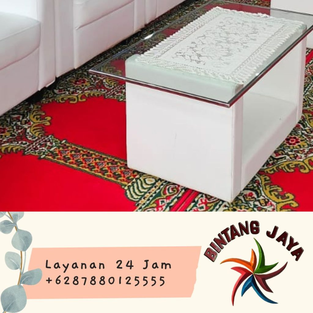 Sewa Meja Vip Kaca Bening Area Karawang 