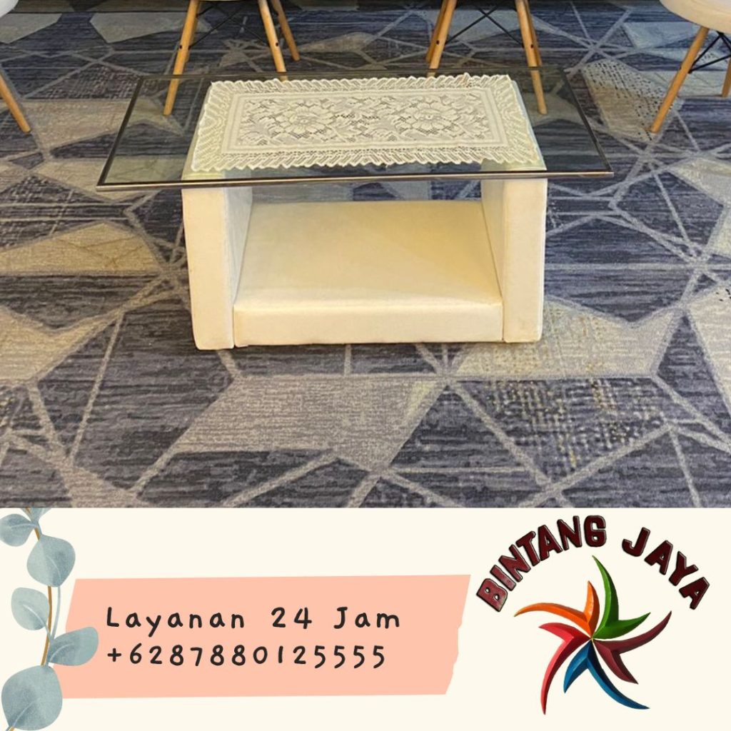 Sewa Meja Vip Kaca Bening Area Karawang 