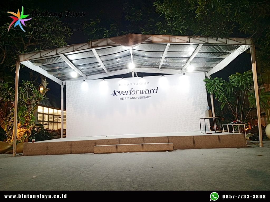 Jasa Sewa Tenda Transparan Panggung Aesthetic Jakarta Timur