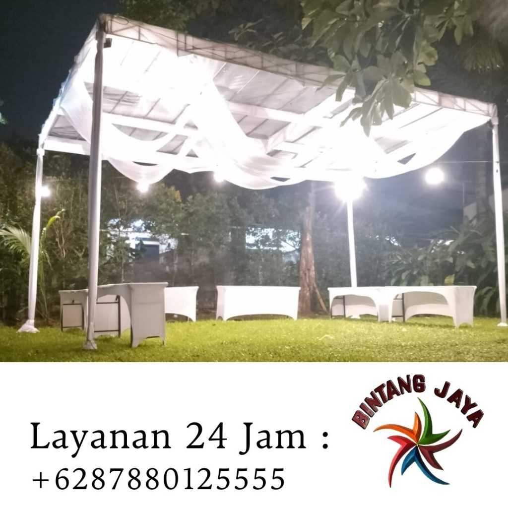 Layanan Sewa Tenda Roder Konvensional Area Bogor Selatan