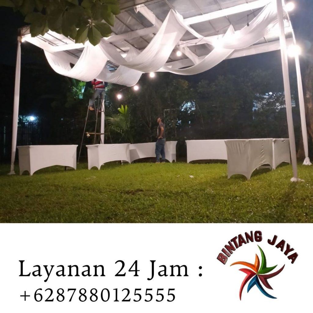 Layanan Sewa Tenda Roder Konvensional Area Bogor Selatan