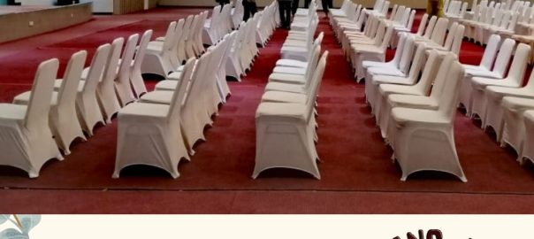 Sewa Kursi Futura Cover Strech Putih Bogor