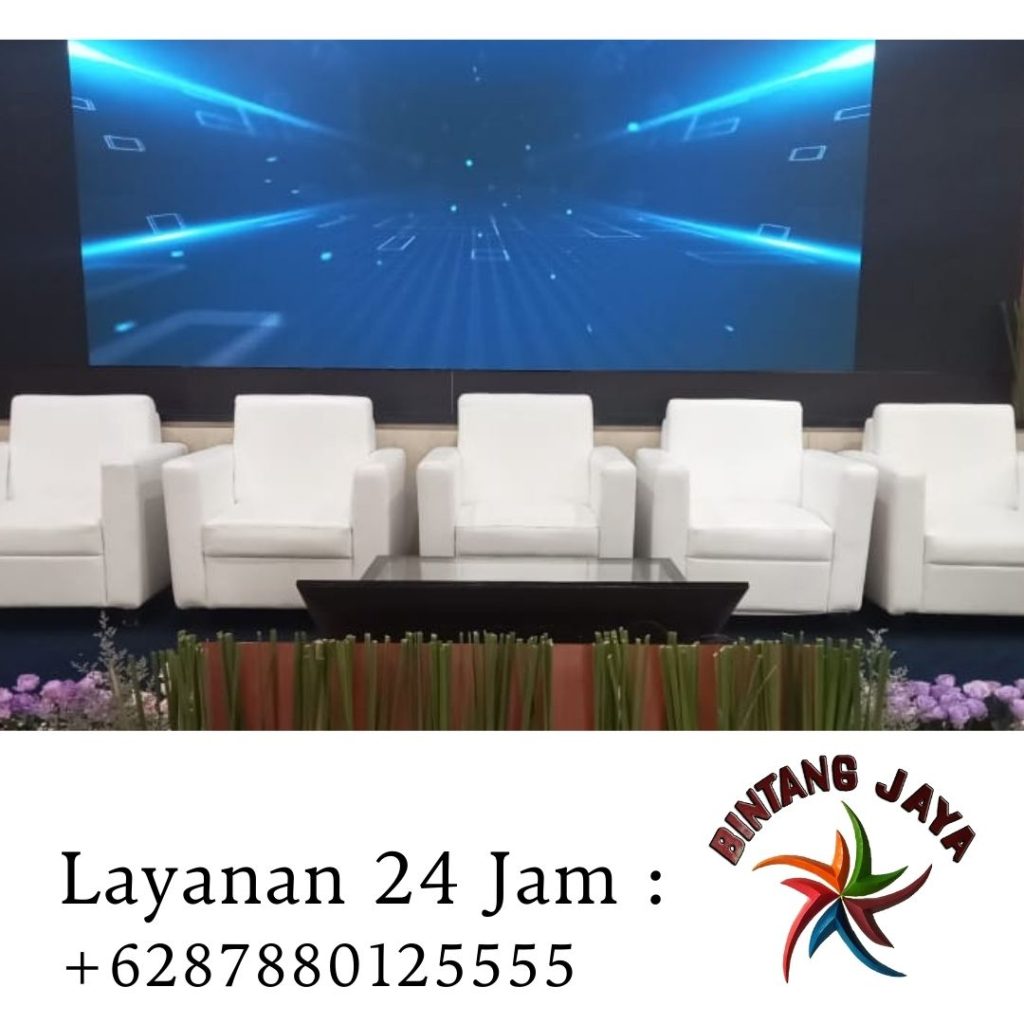 Sewa Kursi Sofa Minimlais Putih Area Tangerang Kota