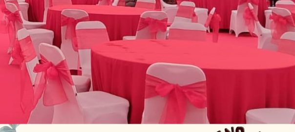 Sewa Meja Bulat D180cm Respon Cepat Karawang