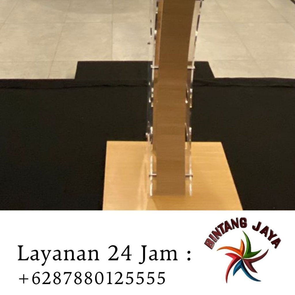 Sewa Panggung Portable Karpet Hitam Area Jakarta Pusat