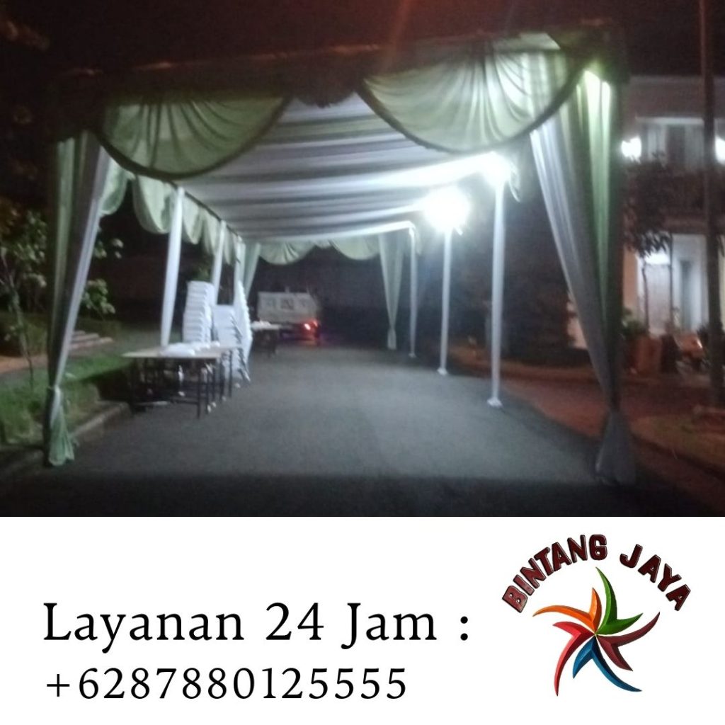 Sewa Tenda Dekorasi Serut Grand Wisata Area Bekasi 