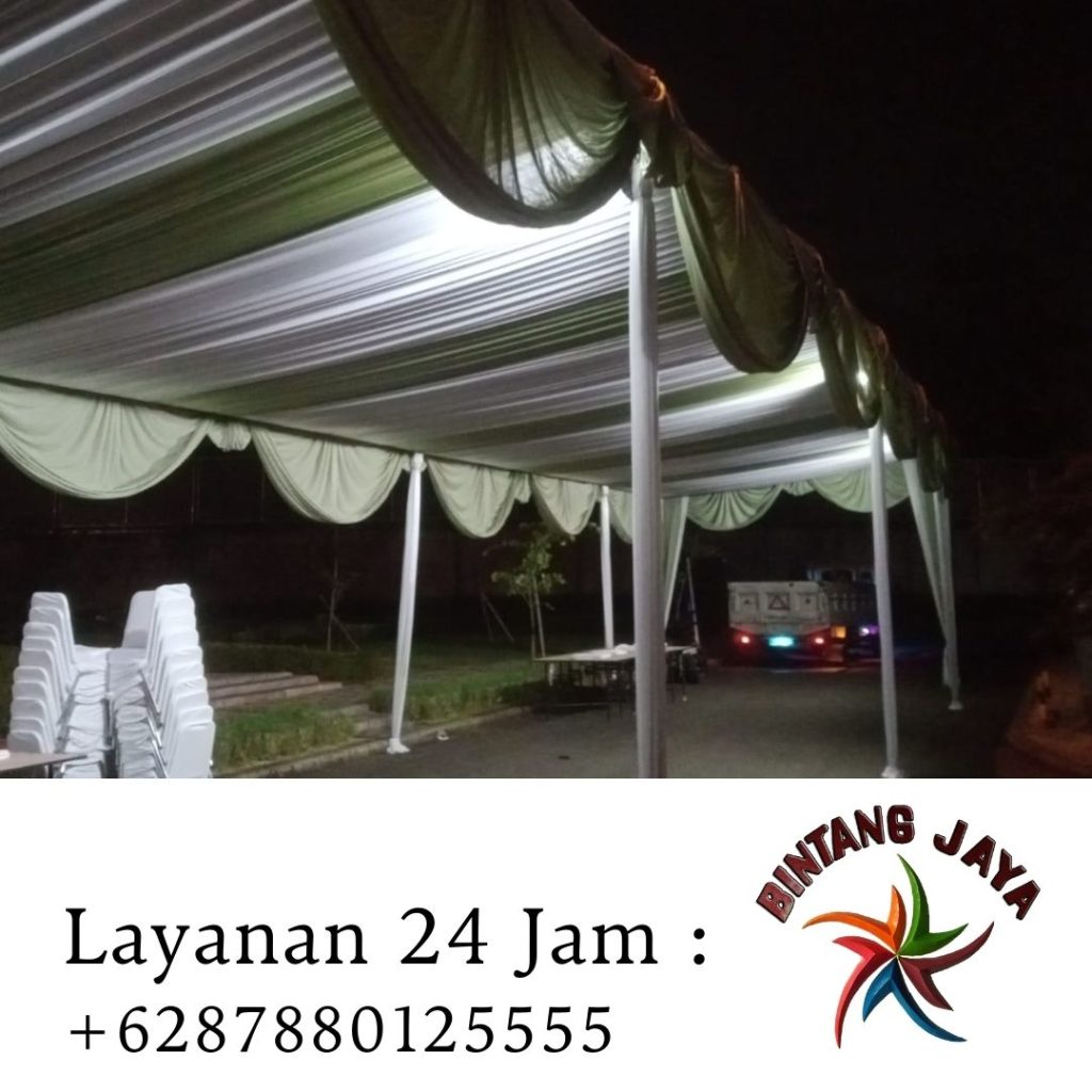 Sewa Tenda Dekorasi Serut Grand Wisata Area Bekasi 