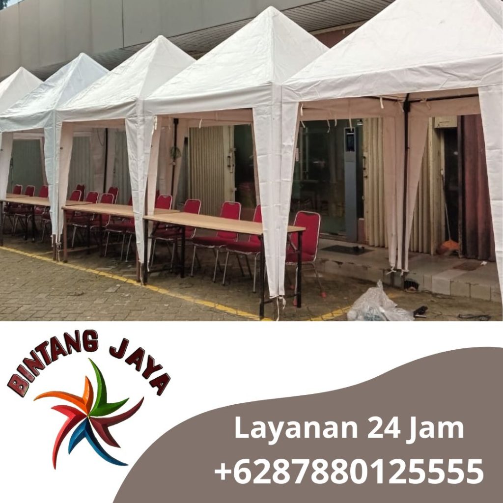 Sewa Tenda Sarnavil 3x3m Jakarta Selatan