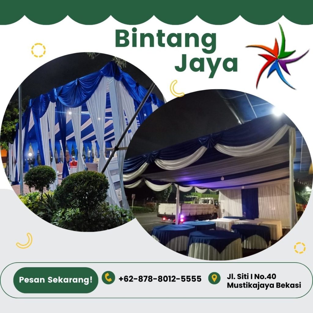 Jasa Sewa Tenda Dekorasi Sentris Paket Hemat Area Bekasi Cikarang