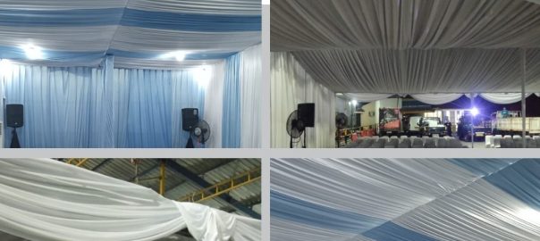 Layanan Sewa Tenda Serut Dekorasi Area Bekasi Cibarusah