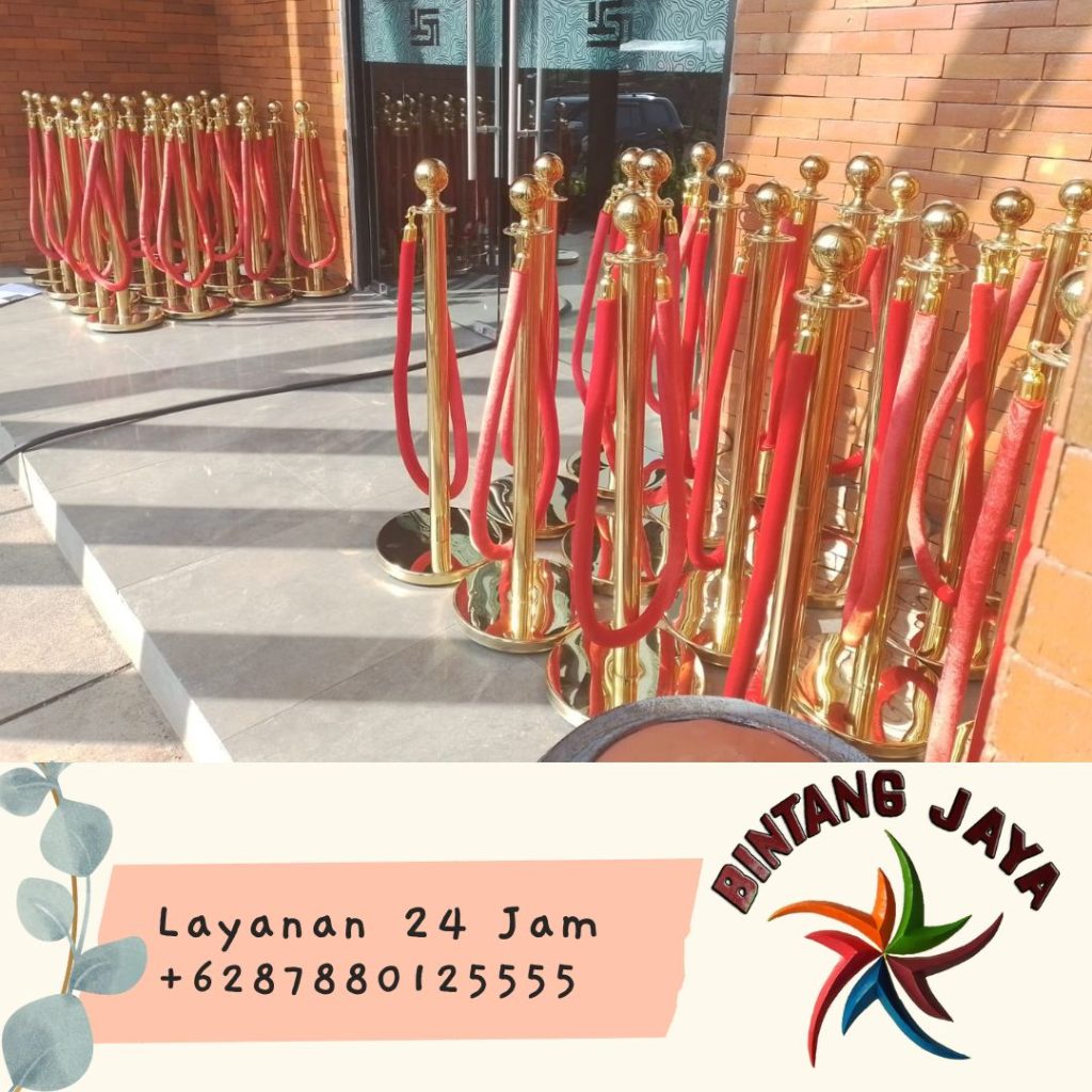 Sewa Aneka Type Tiang Antrian Harga Hemat Area Tangerang