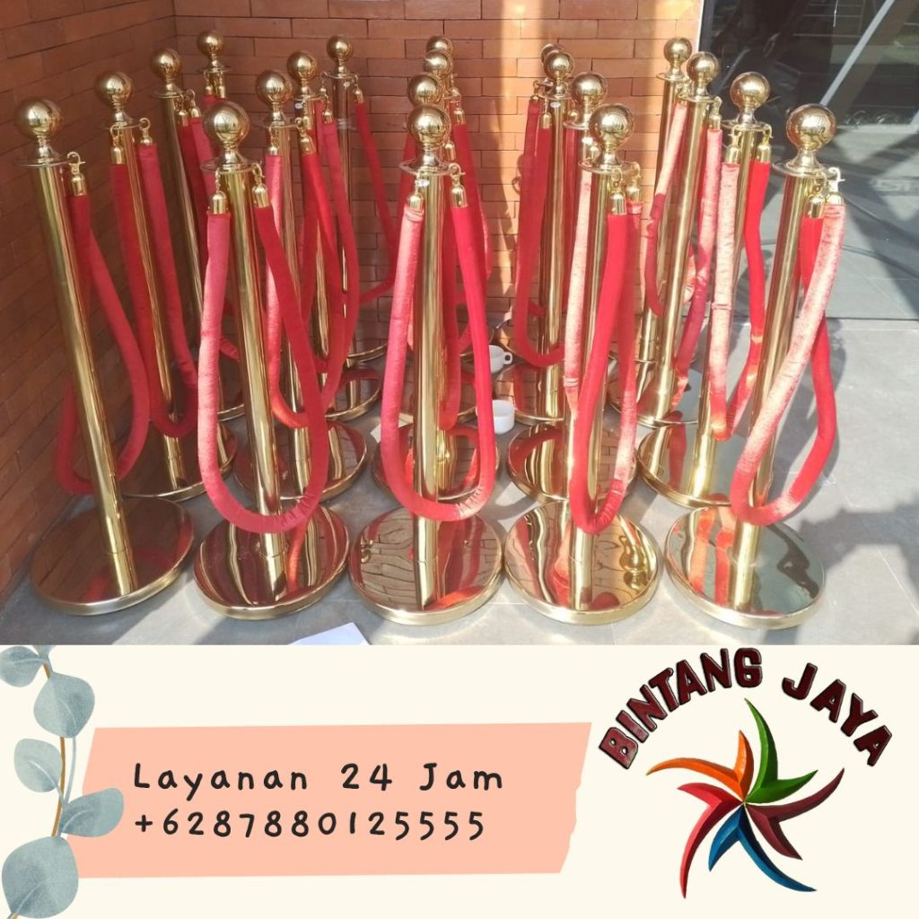 Sewa Aneka Type Tiang Antrian Harga Hemat Area Tangerang