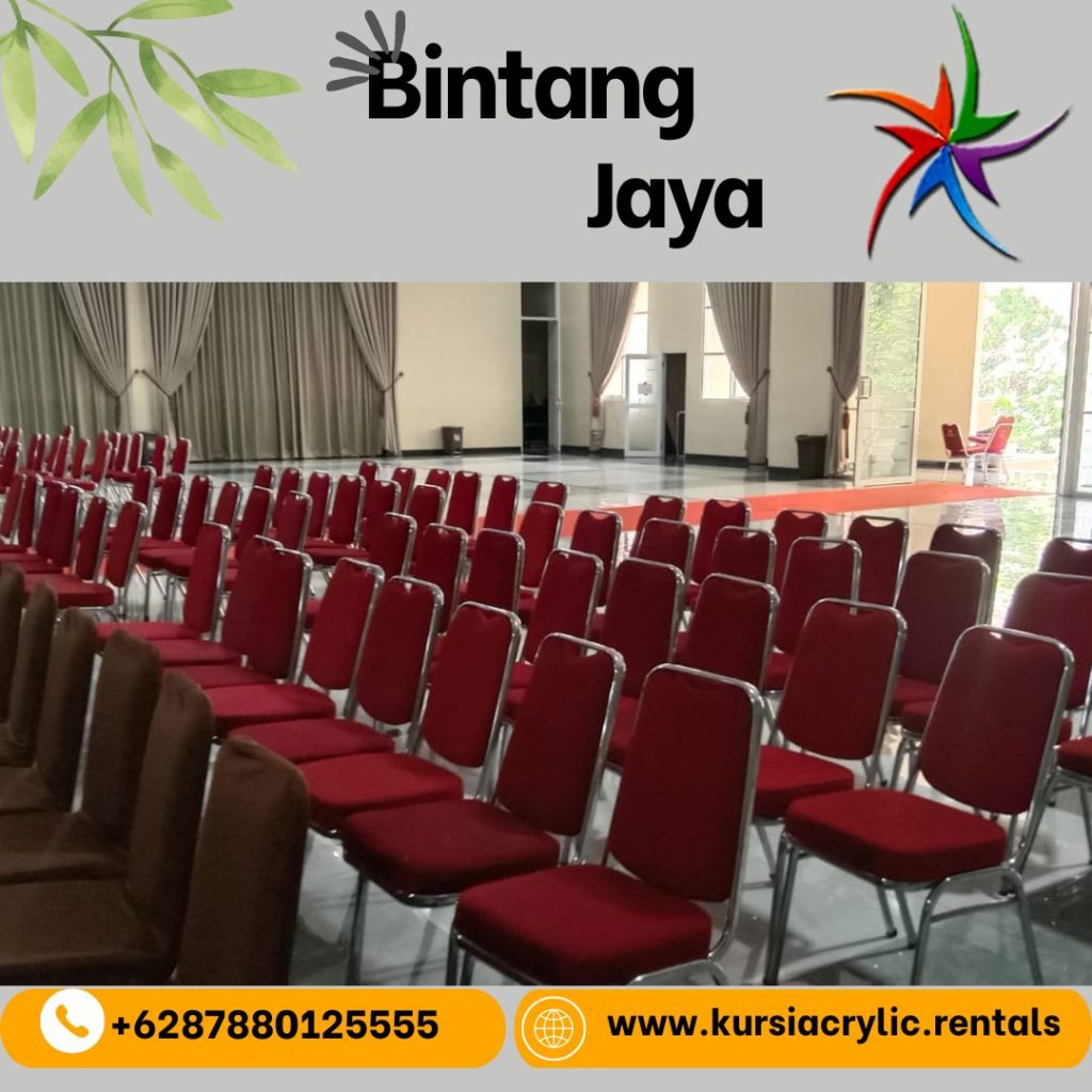 Pusat Sewa Kursi Susun Cover Type Futura Jakarta